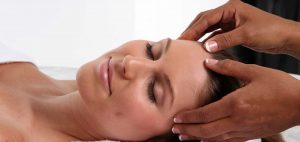 Woman at spa